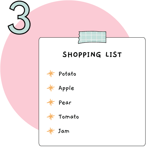 Shopping list