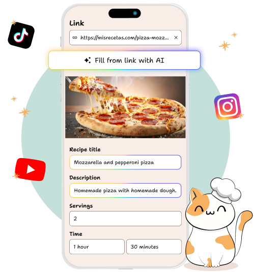 Importar una recepta amb IA a YouMealPlan