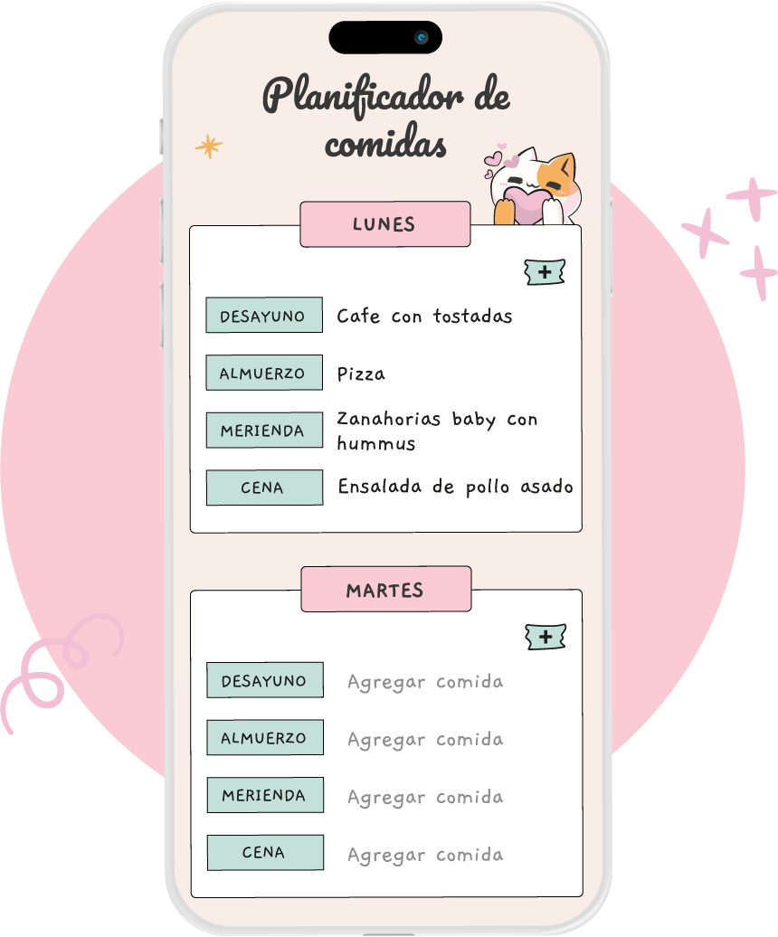 Planifica tu menú semanal