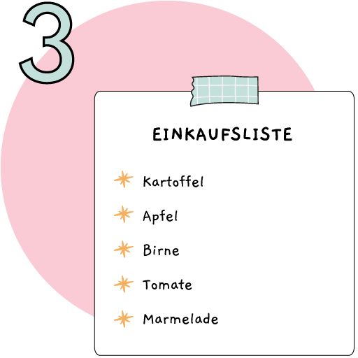 Shopping list